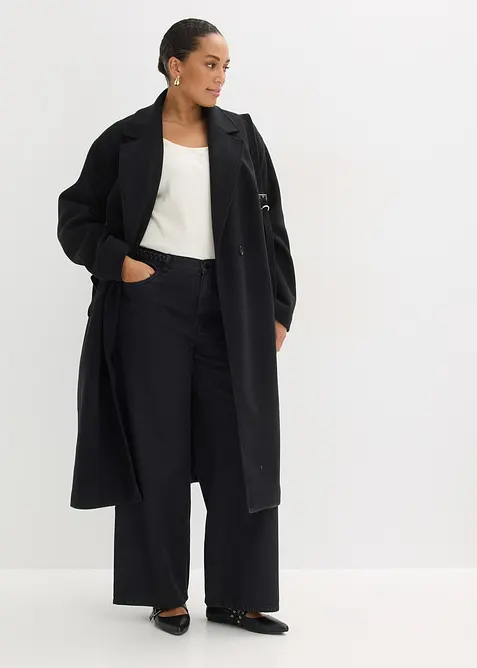 Twillbukse i 100% &oslash;kologisk bomull, bonprix