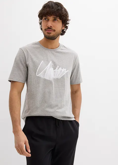 T-skjorte i 100% &oslash;kologisk bomull, bonprix