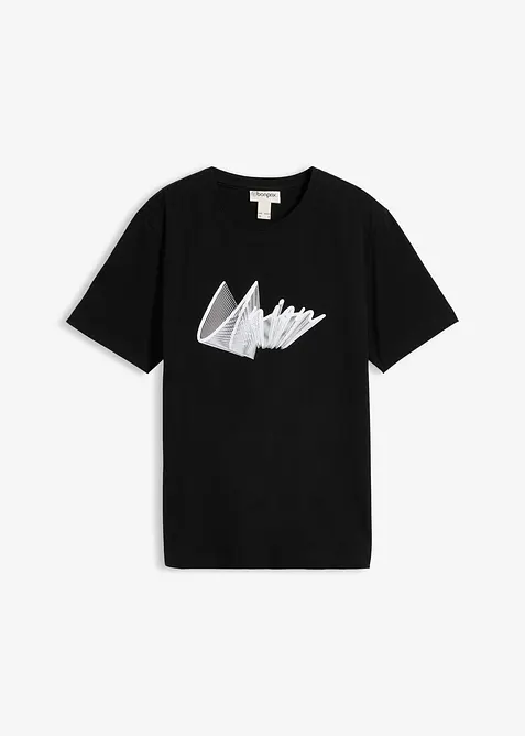 T-skjorte i 100% &oslash;kologisk bomull, bonprix