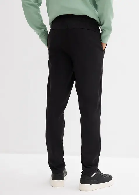 Pull on-bukse i bomull med stretch, Slim fit, bonprix