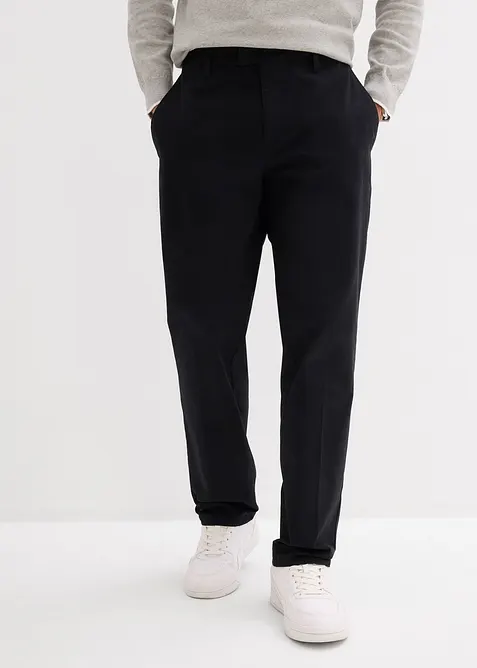 Chinos i 100% bomull, Relaxed Fit, bonprix