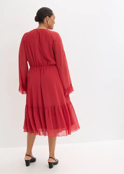 Chiffonkjole, bonprix