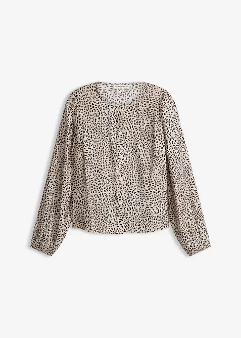Bluse av viskosemiks, bonprix