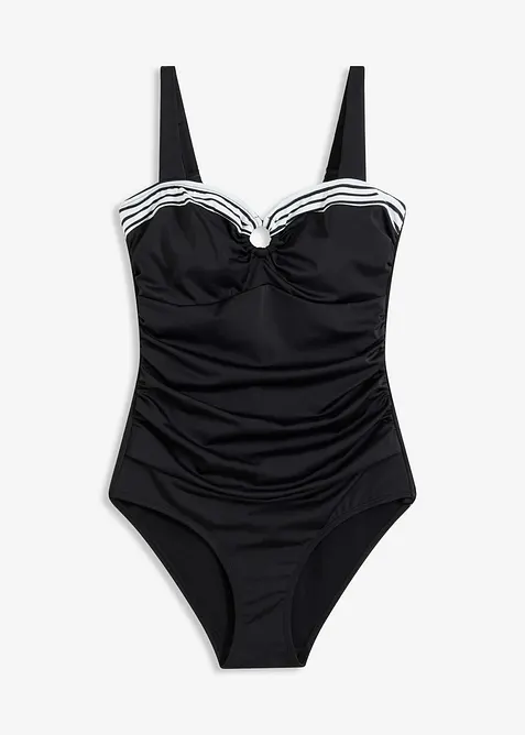 Shape-badedrakt av resirkulert polyamid, lett figurformende, bonprix