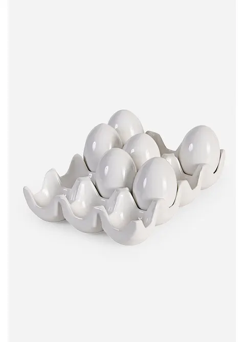 Pyntegjenstand egg med holder (6-pack), bonprix