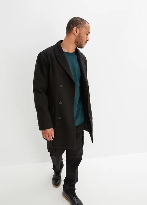 Regular Fit cargobukse med stretchlinning, Straight, bonprix