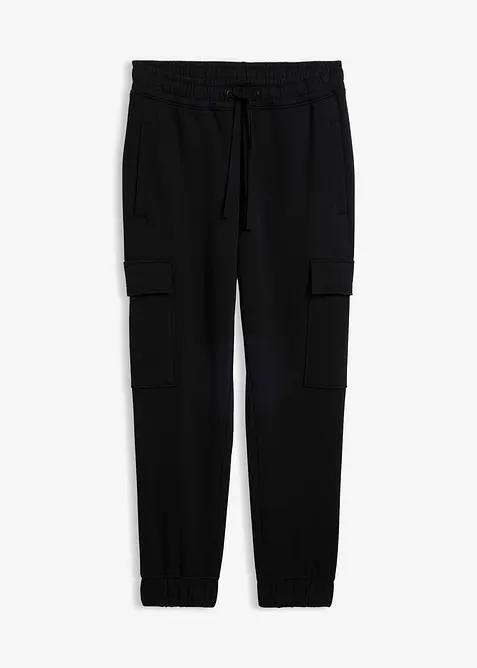 Joggebukse med cargolommer, Loose fit, bonprix