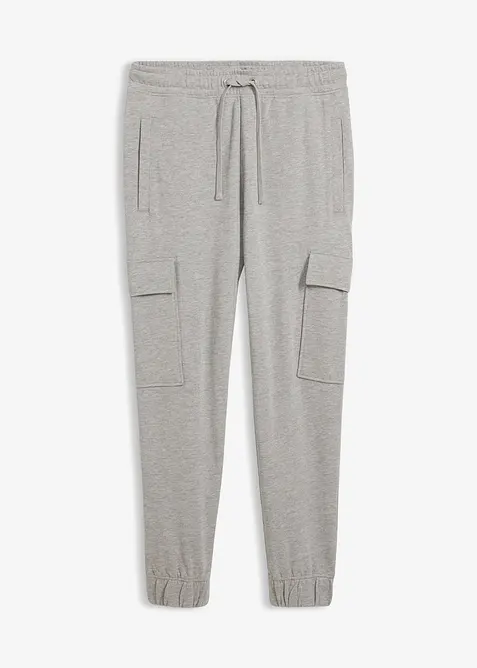 Joggebukse med cargolommer, Loose fit, bonprix