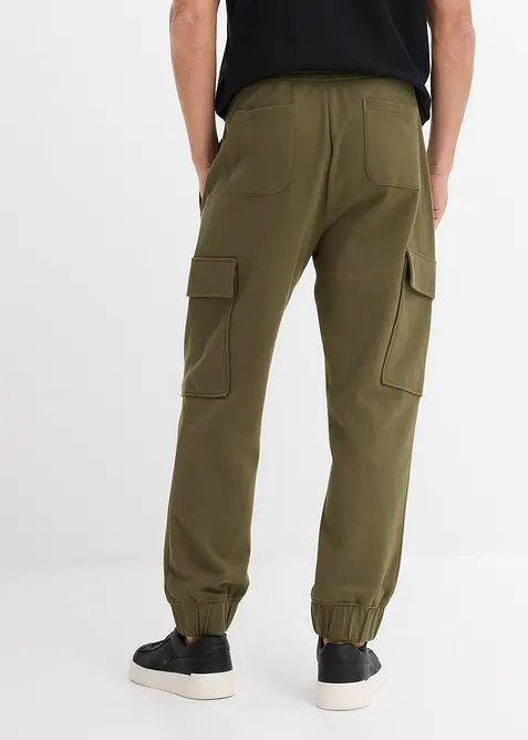 Joggebukse med cargolommer, Loose fit, bonprix