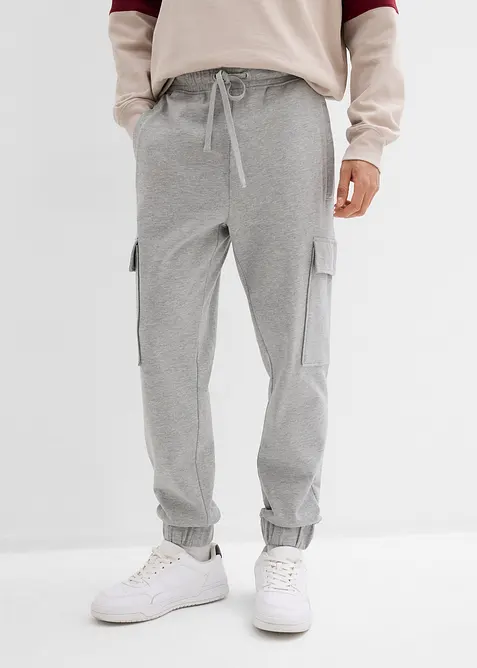 Joggebukse med cargolommer, Loose fit, bonprix