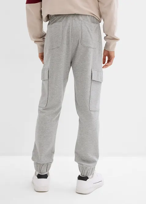 Joggebukse med cargolommer, Loose fit, bonprix