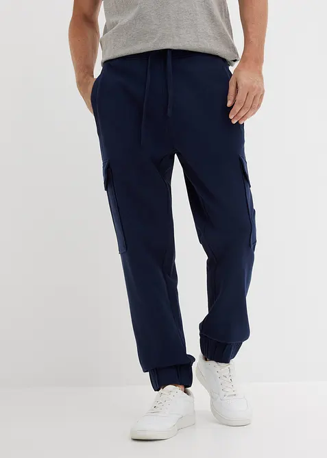 Joggebukse med cargolommer, Loose fit, bonprix
