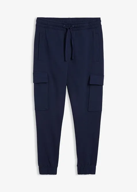Joggebukse med cargolommer, Loose fit, bonprix