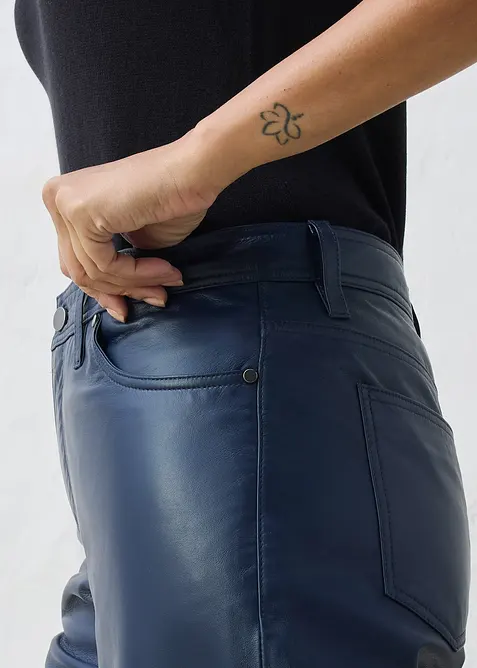 Skinnbukse i lammenappa, bonprix