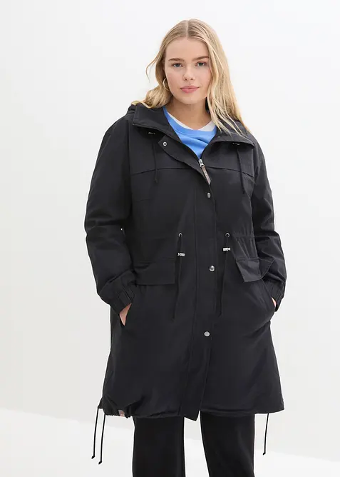 Trench-parkas med store lommer, bonprix