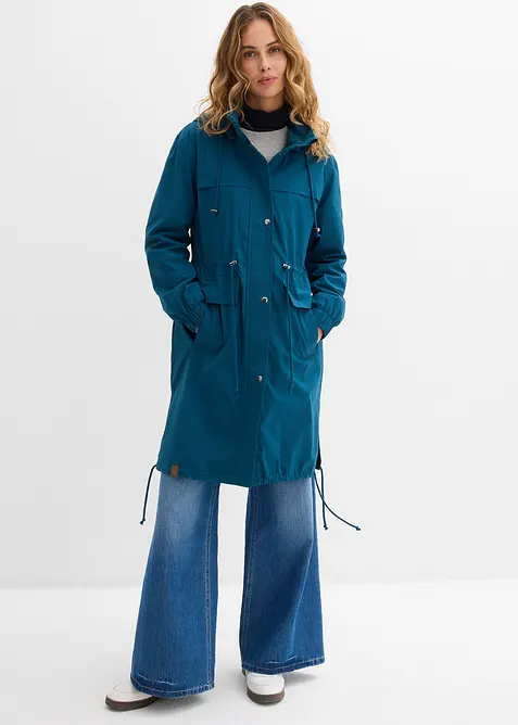 Trench-parkas med store lommer, bonprix