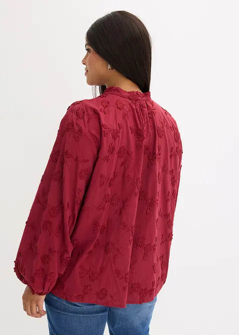 Bluse i 100% bomull, bonprix