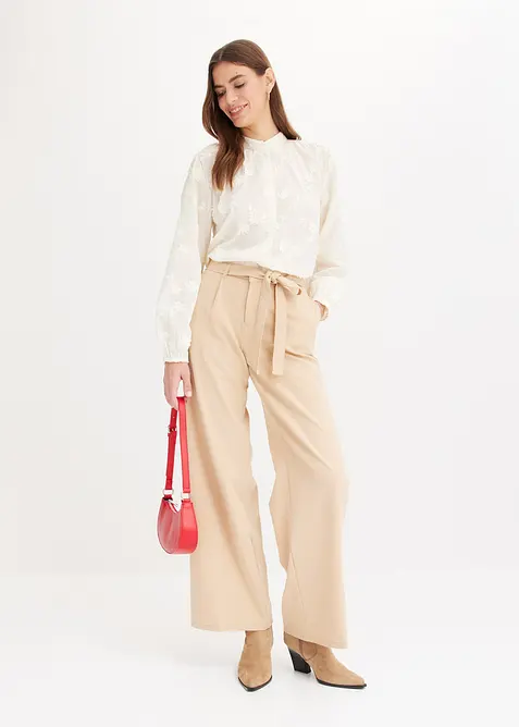 Bluse i 100% bomull, bonprix