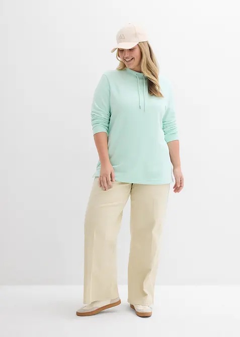 Sweatshirt med sn&oslash;ring, bonprix