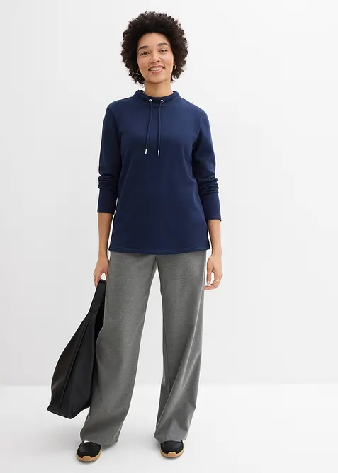 Sweatshirt med sn&oslash;ring, bonprix