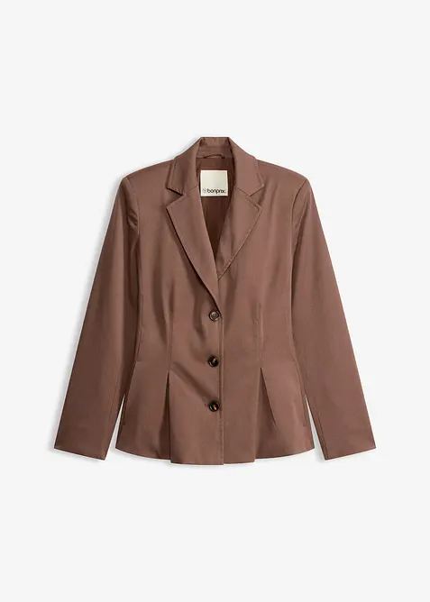 Blazer med sydde folder, bonprix