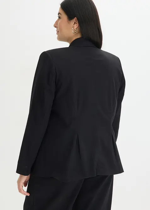 Blazer med sydde folder, bonprix