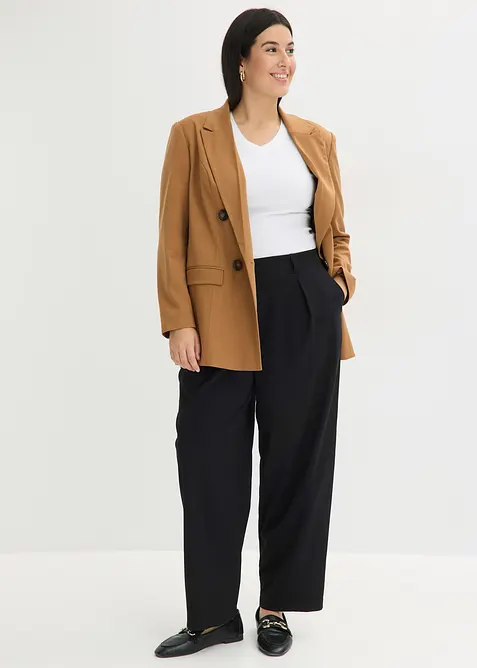 Barrel bukse med legg, bonprix