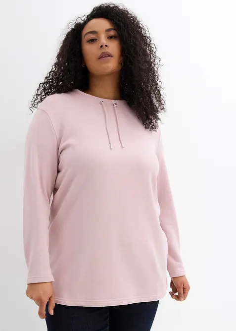 Sweatshirt med sn&oslash;ring, bonprix