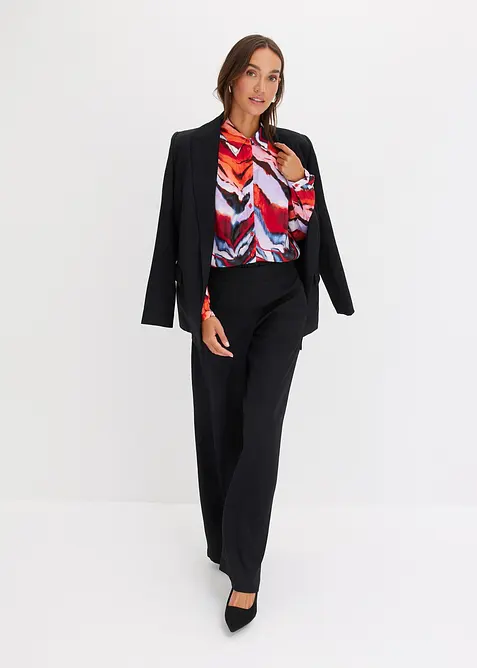 M&oslash;nstret bluse, bonprix