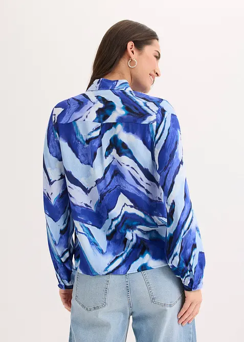 M&oslash;nstret bluse, bonprix