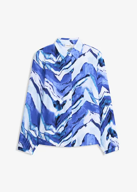 M&oslash;nstret bluse, bonprix