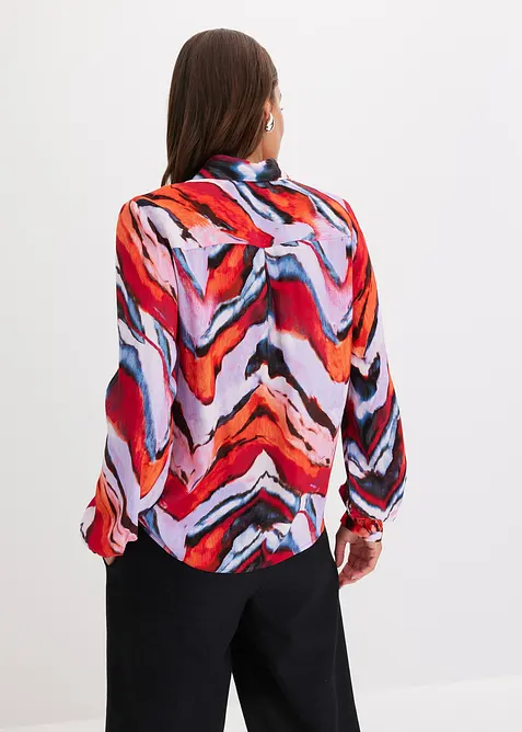 M&oslash;nstret bluse, bonprix