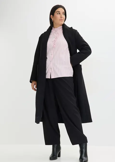 Rysjebluse i poplin, bonprix