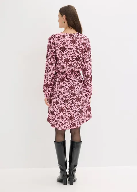 Midikjole i lett viskose, bonprix