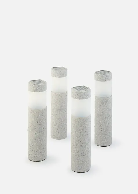 Lamper med solcelle (4-pack), bonprix