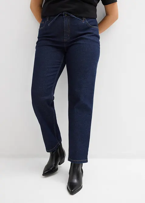 Loose fit-jeans Mid Waist, Straight, bonprix