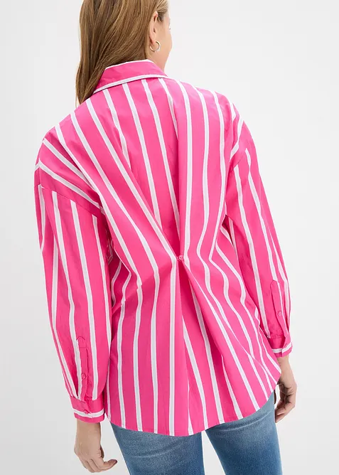 Skjorte i bomullspoplin, bonprix