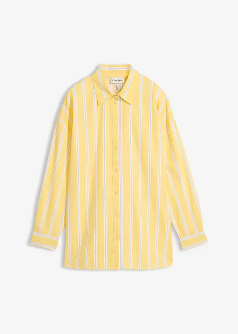 Skjorte i bomullspoplin, bonprix