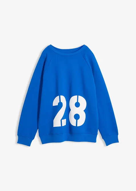Oversized sweatshirt i 100% &oslash;kologisk bomull, bonprix