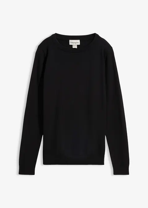 Finstrikket genser, bonprix