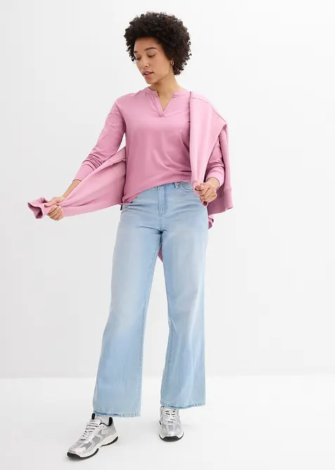 Kortermet topp, bonprix