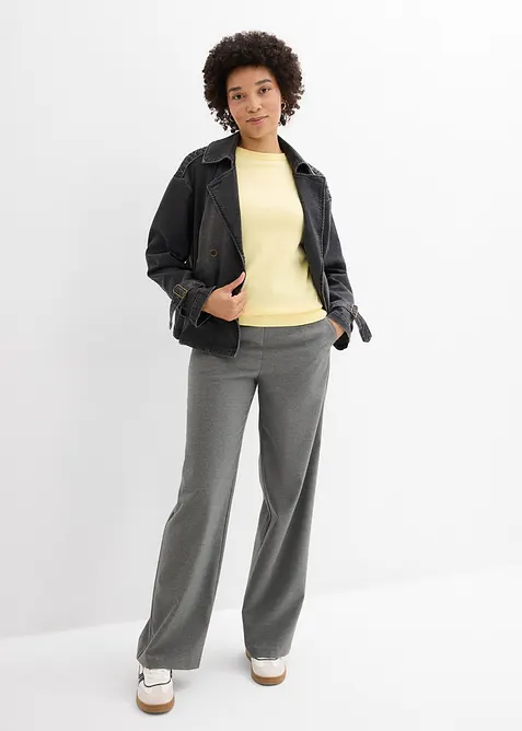 Finstrikket genser, bonprix