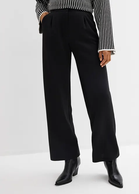 Behagelig joggebukse i lett trikot, bonprix