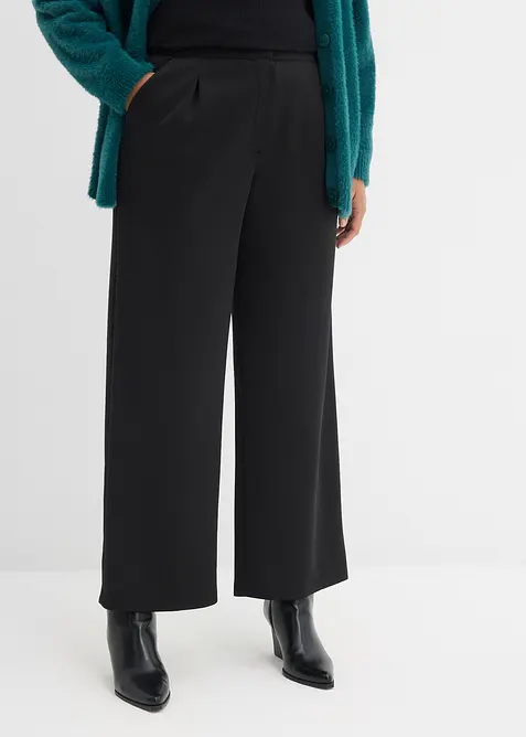 Behagelig joggebukse i lett trikot, bonprix