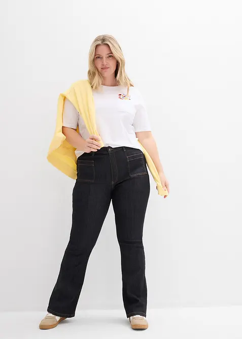 T-skjorte i 100% &oslash;kologisk bomull, bonprix