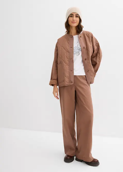 T-skjorte i viskosemiks, bonprix