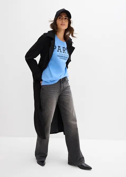 T-skjorte i 100% &oslash;kologisk bomull, bonprix