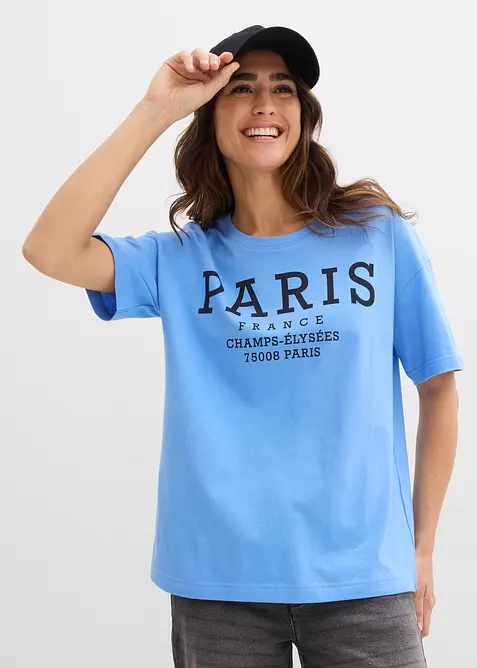 T-skjorte i 100% &oslash;kologisk bomull, bonprix