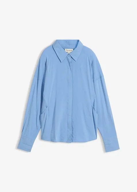 Skjorte i viskosemiks, bonprix