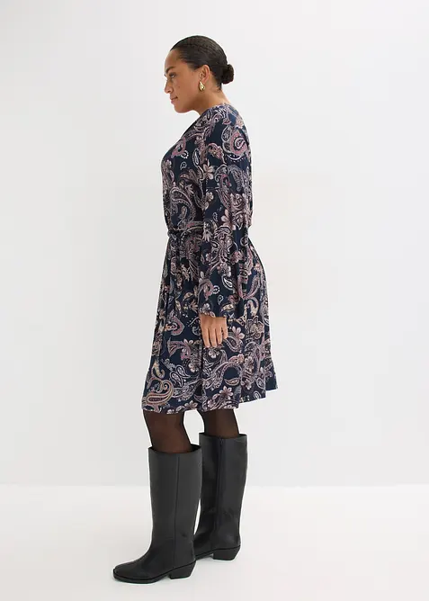 Jerseykjole i myk viskosemiks, bonprix